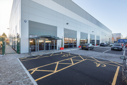 New 30,000 sq ft warehouse HQ completed and handed...